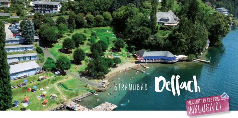 Strandbad Dellach - Badehaus Millstätter See